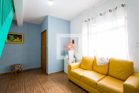 Sala de casa à venda com 2 quartos, 81m² em Vila Alzira, Santo André