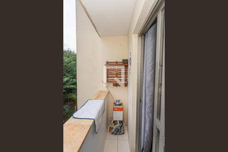 Varanda da Sala de apartamento à venda com 3 quartos, 52m² em City América, São Paulo