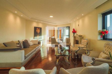 Sala de apartamento à venda com 4 quartos, 256m² em Jardim Analia Franco, São Paulo