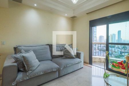Sala de apartamento à venda com 4 quartos, 256m² em Jardim Analia Franco, São Paulo