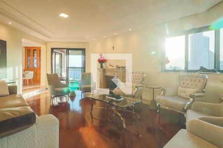 Sala de apartamento à venda com 4 quartos, 256m² em Jardim Analia Franco, São Paulo