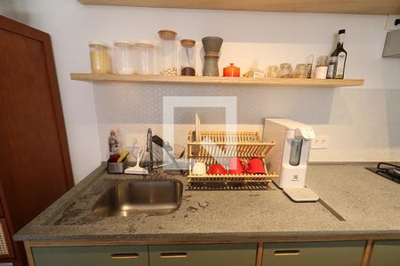 Apartamento para alugar com 85m², 1 quarto e sem vagaCozinha Americana