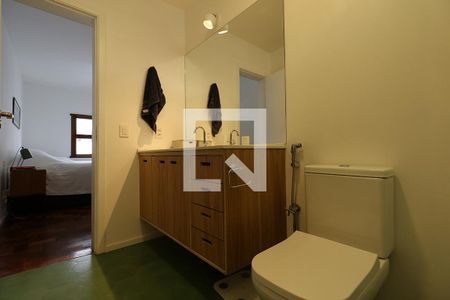 Apartamento para alugar com 85m², 1 quarto e sem vagaBanheiro da Suíte