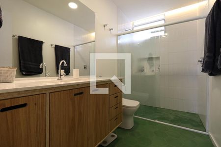 Apartamento para alugar com 85m², 1 quarto e sem vagaBanheiro da Suíte