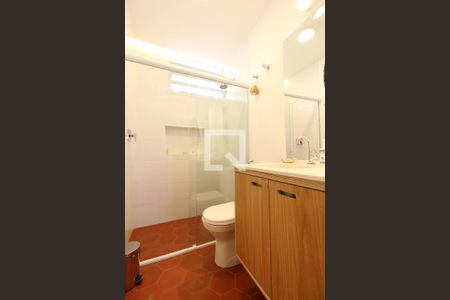 Apartamento para alugar com 85m², 1 quarto e sem vagaBanheiro do Corredor