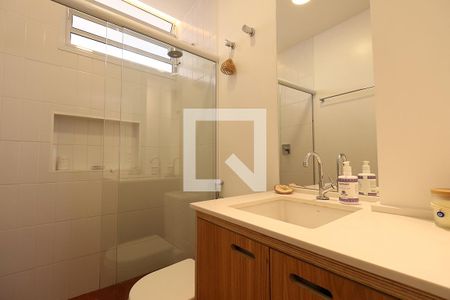 Apartamento para alugar com 85m², 1 quarto e sem vagaBanheiro do Corredor