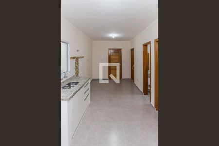Sala e Cozinha   de apartamento para alugar com 2 quartos, 39m² em Vila Maria Alta, São Paulo
