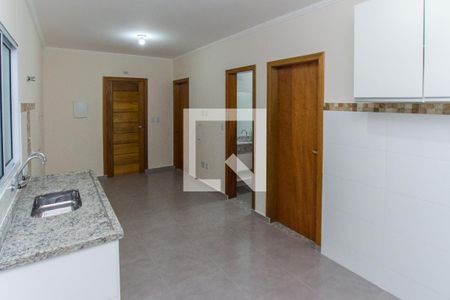 Sala e Cozinha   de apartamento para alugar com 2 quartos, 39m² em Vila Maria Alta, São Paulo