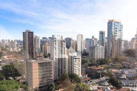 Vista da Sacada da Sala de apartamento para alugar com 2 quartos, 73m² em Vila Olímpia, São Paulo