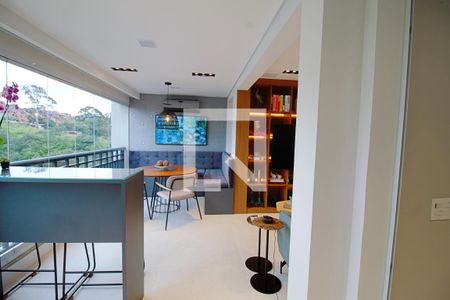 Varanda gourmet de apartamento para alugar com 3 quartos, 128m² em Vila Andrade, São Paulo