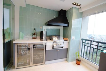 Varanda gourmet de apartamento para alugar com 3 quartos, 128m² em Vila Andrade, São Paulo