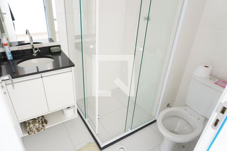 banheiro de kitnet/studio à venda com 1 quarto, 27m² em Vila Dom Pedro I, São Paulo