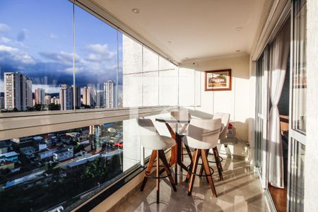 Varanda gourmet de apartamento à venda com 3 quartos, 114m² em Santa Teresinha, São Paulo