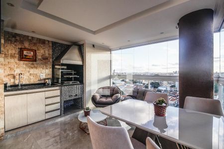Varanda gourmet de apartamento à venda com 3 quartos, 114m² em Santa Teresinha, São Paulo