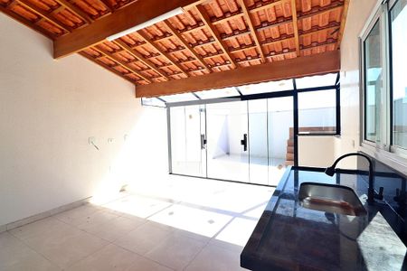 Cozinha de apartamento para alugar com 2 quartos, 112m² em Campestre, Santo André