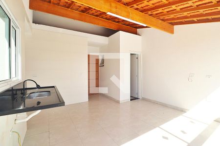Cozinha de apartamento para alugar com 2 quartos, 112m² em Campestre, Santo André
