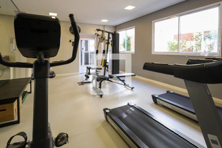 Apartamento para alugar com 35m², 1 quarto e sem vaga Apartamento para alugar com 35m², 1 quarto e sem vagaÁrea comum - Academia
