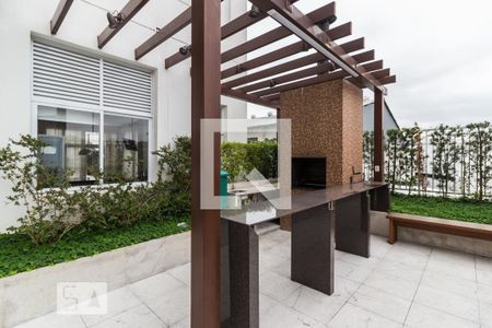 Apartamento à venda com 45m², 1 quarto e 1 vagaChurrasqueira