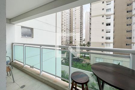 Varanda de apartamento à venda com 1 quarto, 45m² em Várzea da Barra Funda, São Paulo
