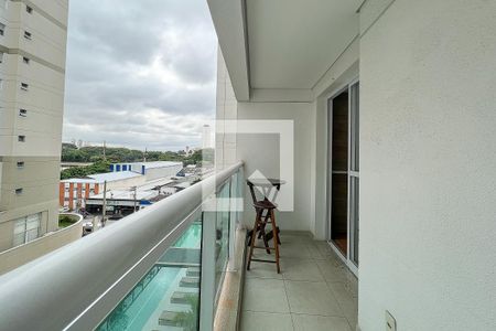 Varanda de apartamento à venda com 1 quarto, 45m² em Várzea da Barra Funda, São Paulo