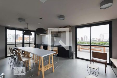 Studio para alugar com 21m², 1 quarto e sem vagaÁrea comum - Salão de festas