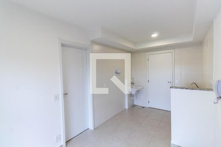 Sala/Cozinha de apartamento para alugar com 1 quarto, 29m² em Vila Ré, São Paulo