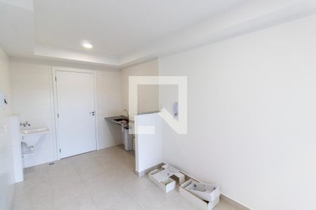 Sala/Cozinha de apartamento para alugar com 1 quarto, 29m² em Vila Ré, São Paulo
