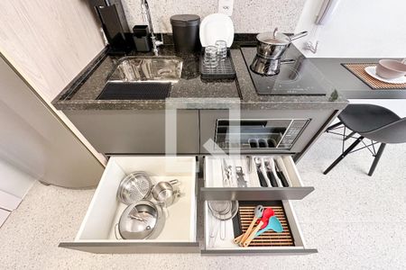 Apartamento à venda com 24m², 1 quarto e sem vagaCozinha