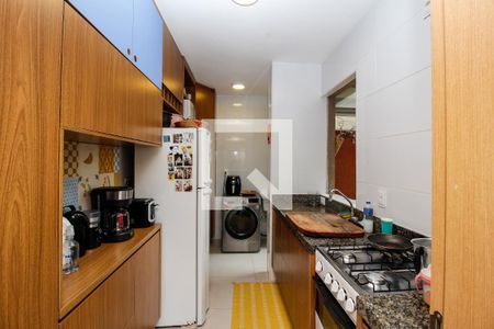 Cozinha de apartamento para alugar com 2 quartos, 93m² em São Lucas, Belo Horizonte