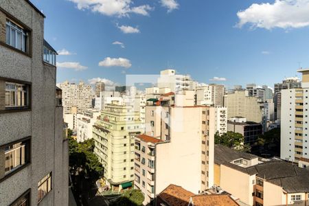 Vista da Sala de kitnet/studio à venda com 1 quarto, 40m² em Vila Buarque, São Paulo