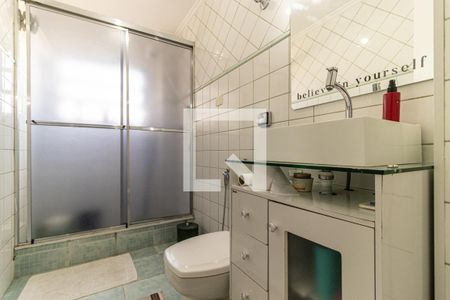 Banheiro de kitnet/studio à venda com 1 quarto, 40m² em Vila Buarque, São Paulo