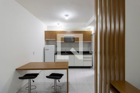 cozinha de kitnet/studio à venda com 1 quarto, 34m² em Mooca, São Paulo