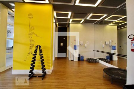 Apartamento para alugar com 49m², 1 quarto e 1 vaga Apartamento para alugar com 49m², 1 quarto e 1 vagaAcademia