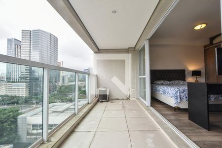 Apartamento para alugar com 49m², 1 quarto e 1 vagaVaranda 