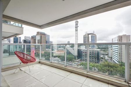 Varanda  de apartamento para alugar com 1 quarto, 49m² em Vila Gertrudes, São Paulo