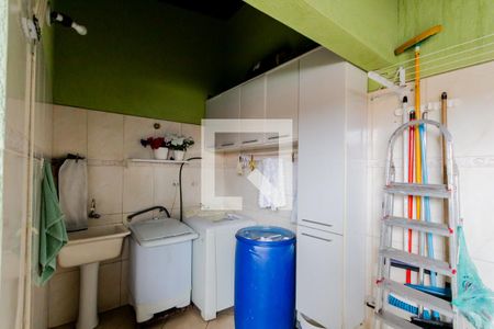 Área de Serviço de casa à venda com 3 quartos, 105m² em Parque Oratorio, Santo André