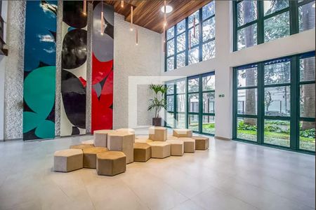 Studio para alugar com 30m², 1 quarto e 1 vaga Studio para alugar com 30m², 1 quarto e 1 vagaHall de entrada