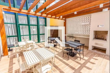 Studio para alugar com 30m², 1 quarto e 1 vaga Studio para alugar com 30m², 1 quarto e 1 vagaÁrea comum - Churrasqueira