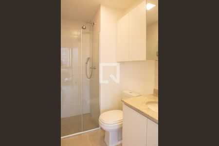 Studio para alugar com 30m², 1 quarto e 1 vaga Studio para alugar com 30m², 1 quarto e 1 vagaBanheiro