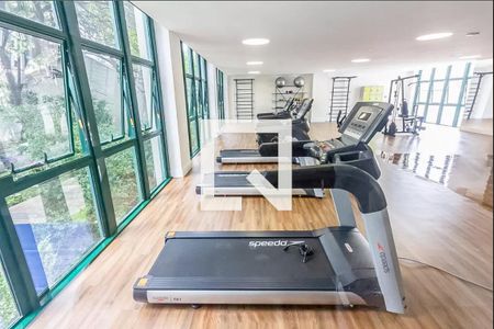 Studio para alugar com 30m², 1 quarto e 1 vaga Studio para alugar com 30m², 1 quarto e 1 vagaÁrea comum - Academia