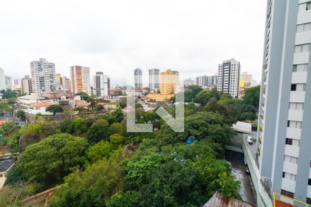 Vista da Sacada de kitnet/studio à venda com 1 quarto, 31m² em Chácara Inglesa, São Paulo