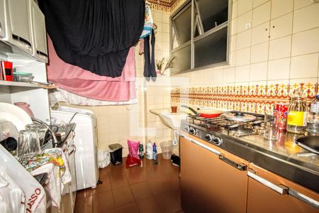Cozinha de apartamento à venda com 1 quarto, 45m² em Funcionários, Belo Horizonte