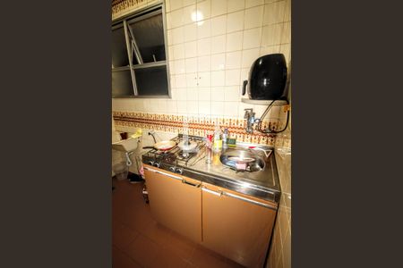 Cozinha de apartamento à venda com 1 quarto, 45m² em Funcionários, Belo Horizonte