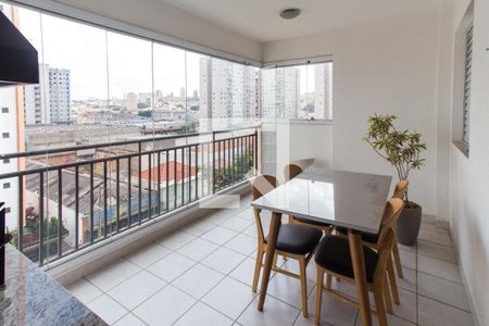 Varanda da Sala   de apartamento à venda com 2 quartos, 79m² em Vila Maria, São Paulo