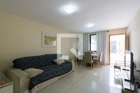 Sala de casa de condomínio à venda com 4 quartos, 280m² em Anil, Rio de Janeiro