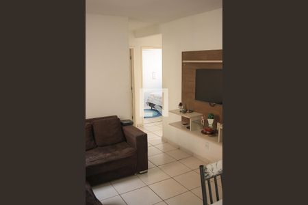 Sala de apartamento à venda com 3 quartos, 56m² em Sapucaias, Contagem