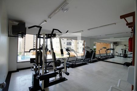 Apartamento à venda com 240m², 3 quartos e 4 vagas Apartamento à venda com 240m², 3 quartos e 4 vagasÁrea comum - Academia