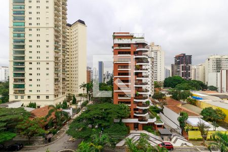 Sala - Vista de apartamento para alugar com 4 quartos, 273m² em Campo Belo, São Paulo