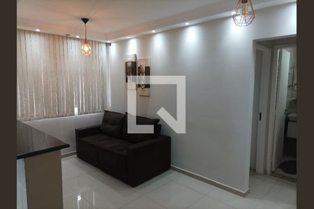 Detalhe Sala de apartamento para alugar com 2 quartos, 47m² em Jardim Santa Terezinha (zona Leste), São Paulo