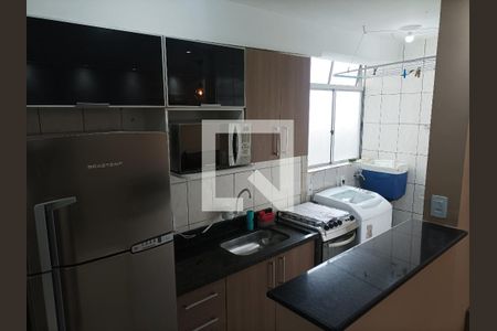 Cozinha de apartamento para alugar com 2 quartos, 47m² em Jardim Santa Terezinha (zona Leste), São Paulo